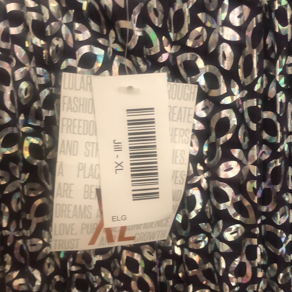 LuLaRoe NWT Accordion Pleated Skirt SZ XL - Picture 3 of 4